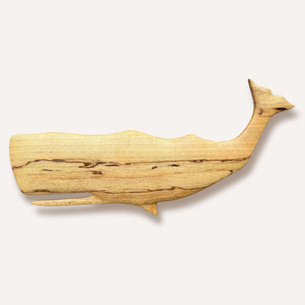 Wooden Whale Art 