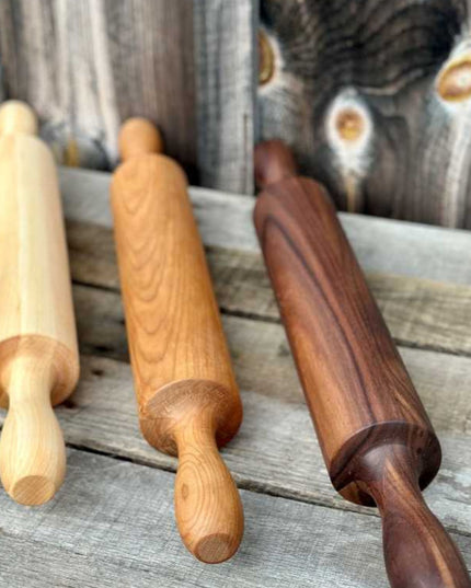 Hand Turned Wooden Rolling Pin