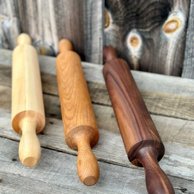 Hand Turned Wooden Rolling Pin