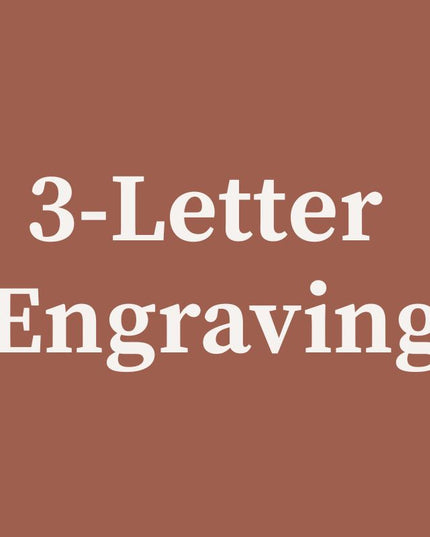 3-Letter Engraving