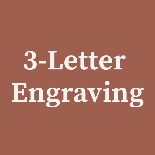 3-Letter Engraving