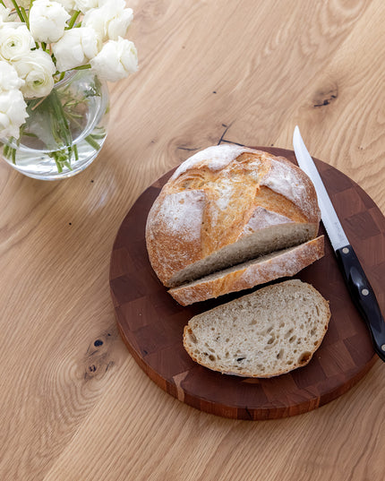Circle Cherry Butcher Block