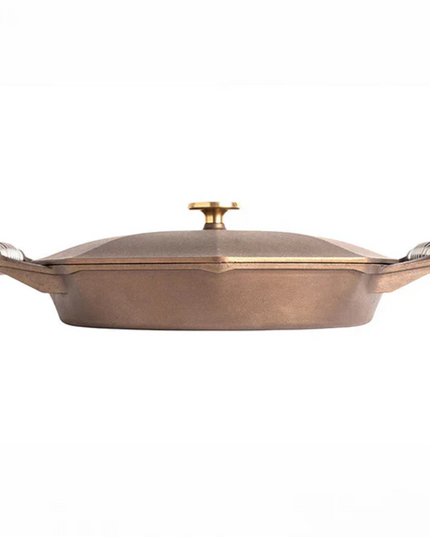 FINEX 14" Cast Iron Skillet with Lid