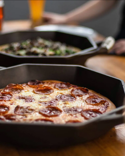 FINEX 14" Cast Iron Skillet with Lid