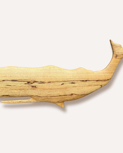 Wooden Whale Art 