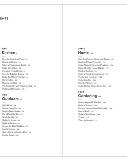 How to Split Wood, Shuck an Oyster and Master Other Simple Pleasures