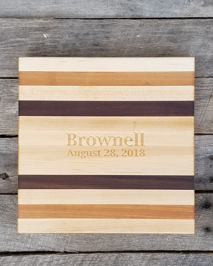 Short Round Cutting Board