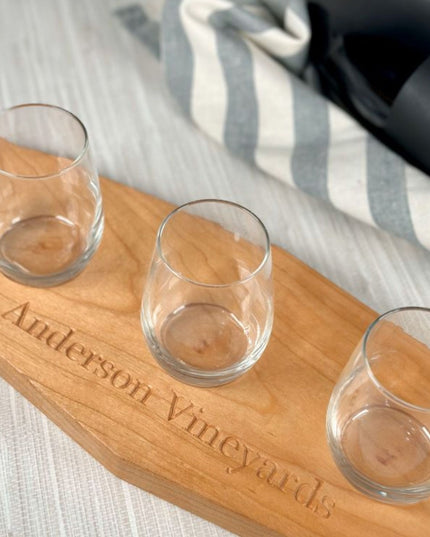 Wine Tasting Flight Board