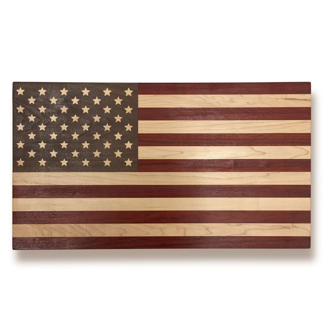 Wooden American Flag