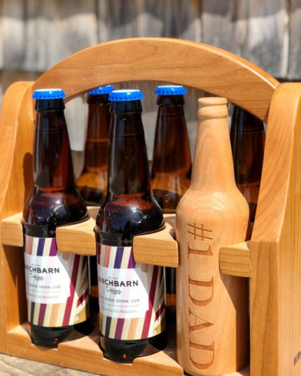 Wooden Beer Caddy