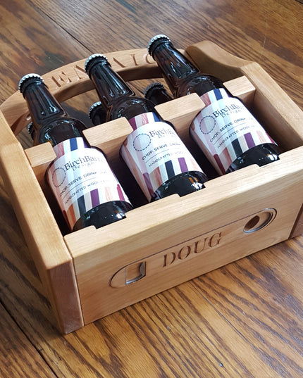 Wooden Beer Caddy