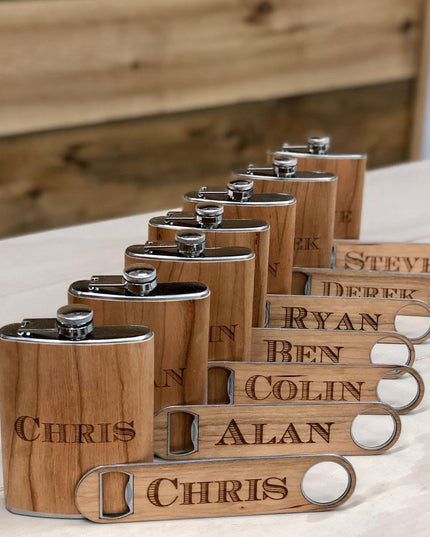 Wooden Flask