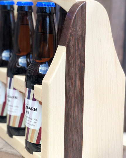 Wooden Beer Caddy