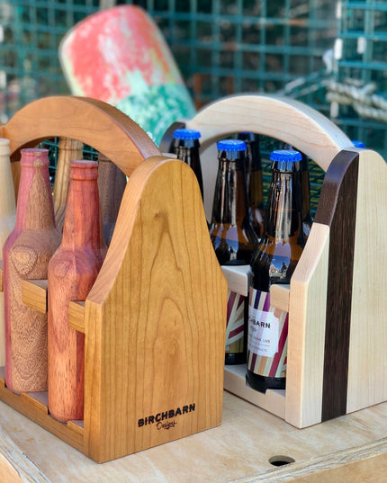 Wooden Beer Caddy