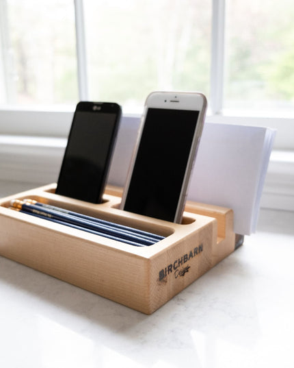 Wooden Desk Organizer 