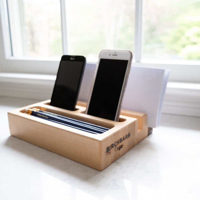 Wooden Desk Organizer 
