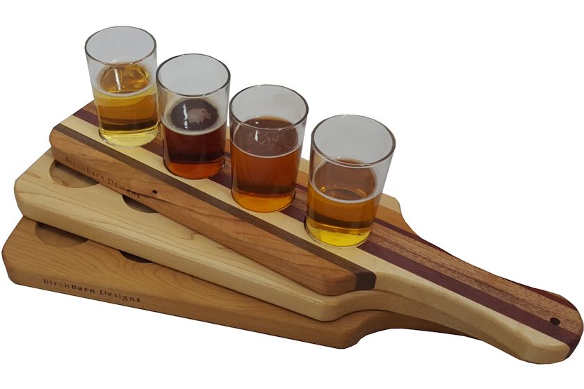 Beer Flight Serving Paddle | BirchBarn Designs