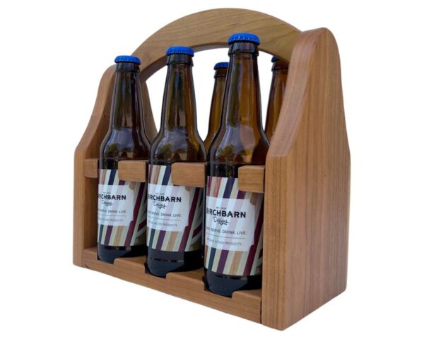 Wooden bottle Caddy