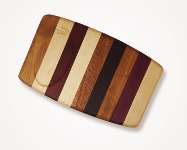 Colorful wooden sandwich boards