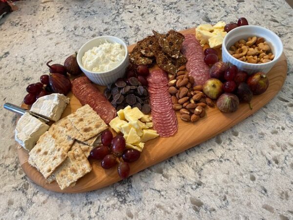 Canton charcuterie with food displayed