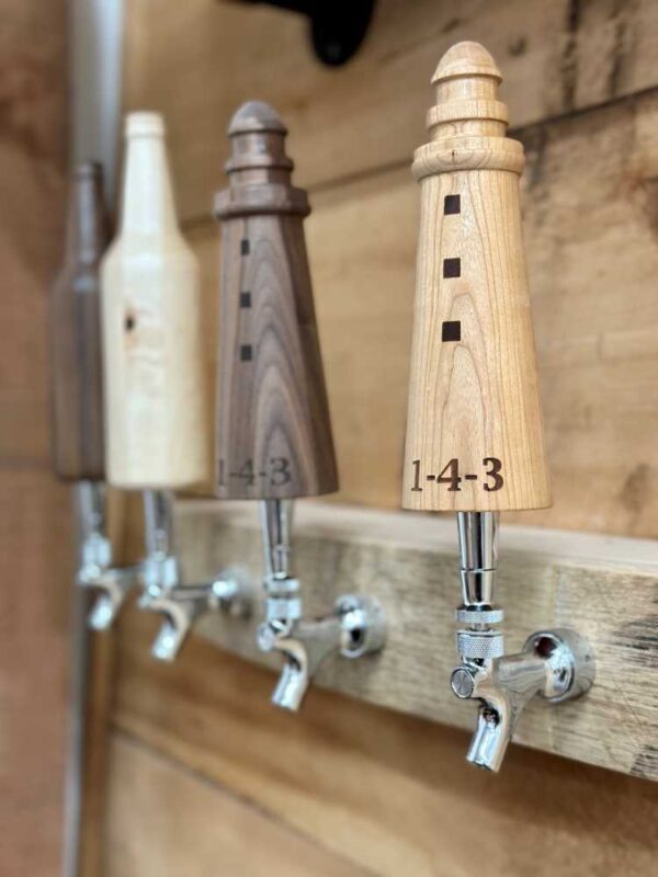 Lighthouse tap handle