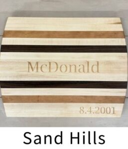 Wood Pattern Sand Hills