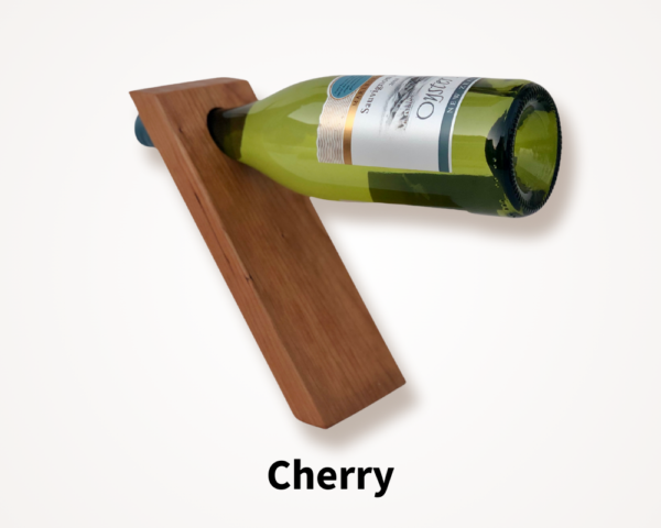 cherry wine bottle stand
